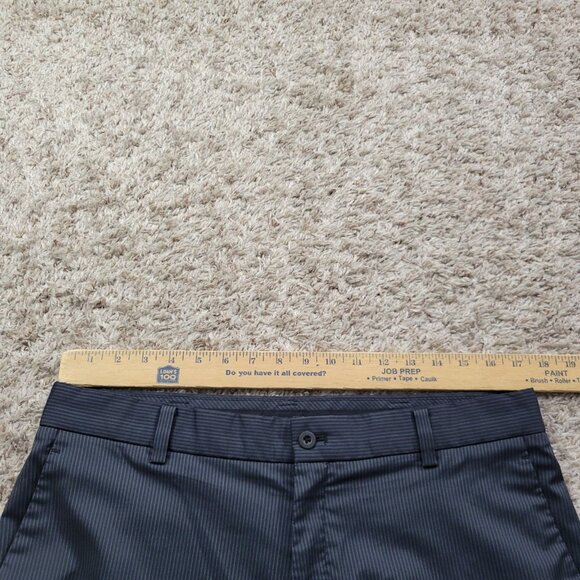 Nike Golf Pants Mens 34x30 Blue Dri-Fit Casual Preppy Outdoor Striped - Picture 3 of 7